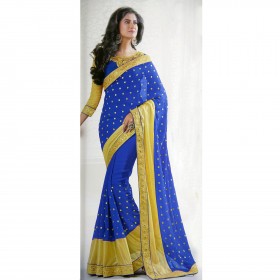 Kaveri’s Gorgeous Party Sharee With Full Embroidery